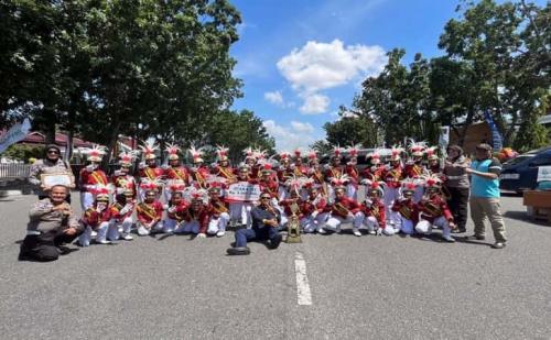 Tanamkan Disiplin Sejak Dini, Pocil Satlantas Polres Rohul Juara III Lomba Polisi Cilik